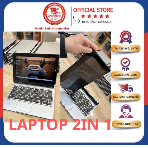 Laptop NEC Versapro 11.7 inch cảm ứng full hd ips, kiêm máy tính bảng Core 6Y54, 4gb Ram, 128gb