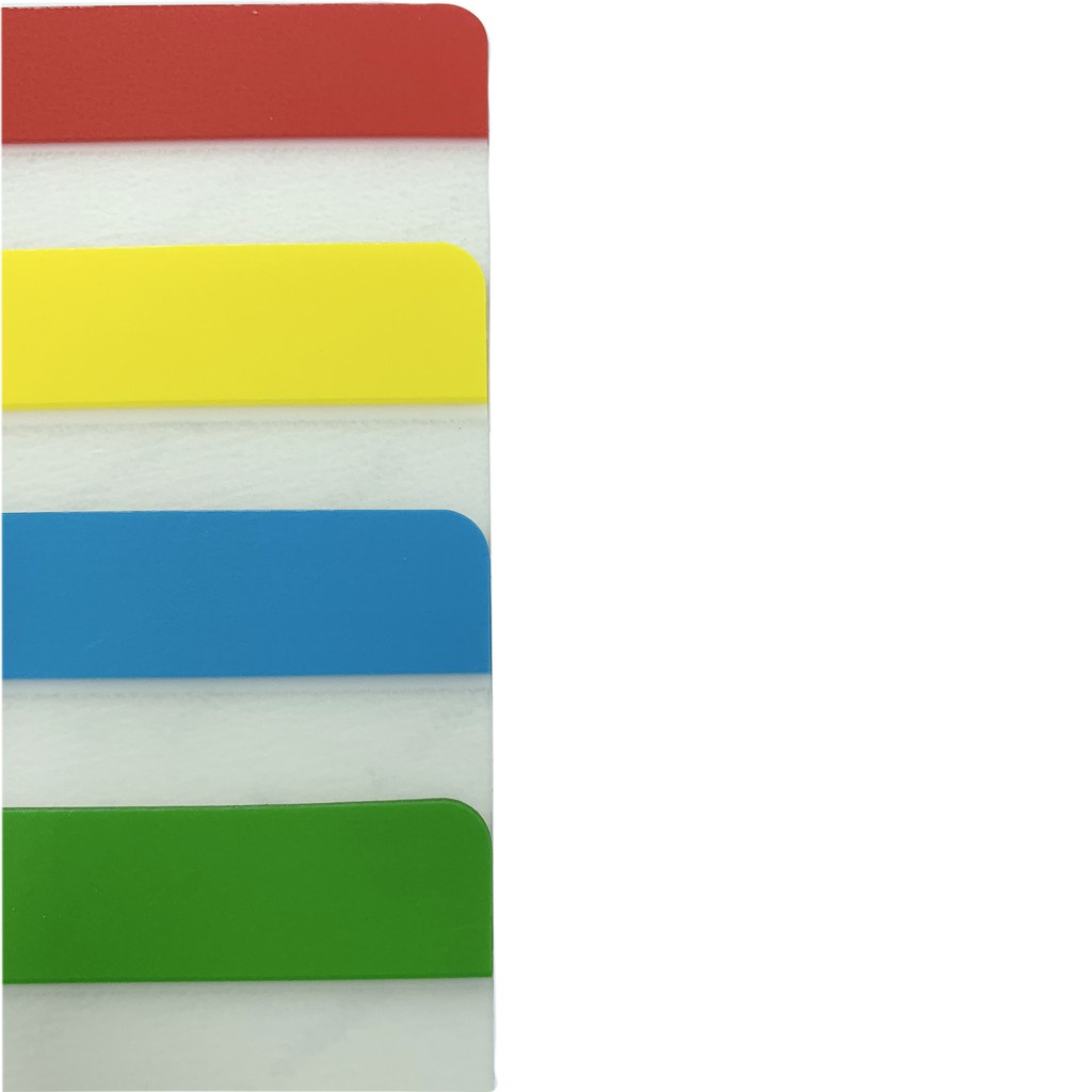 Double A Film Phân Trang 4 màu - Xuất xứ Đài Loan, Chất liệu PP siêu bền, chống thấm nước