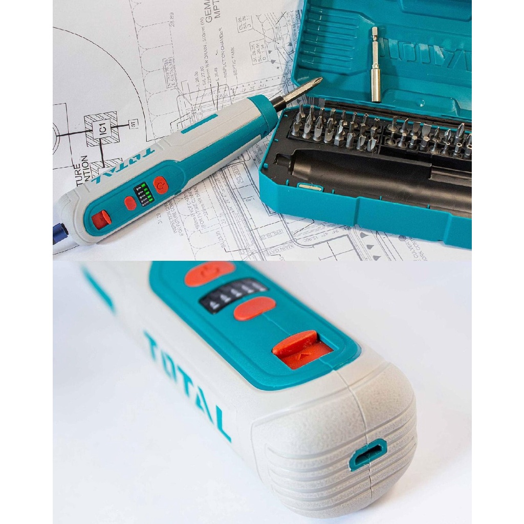 Máy siết vít dùng dùng pin Li-on 4V Total TSDLI0403