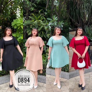 BIGSIZE Đầm maxi D894