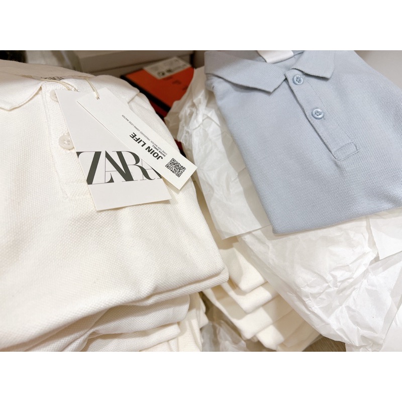 Áo polo cộc tay cho bé zara auth