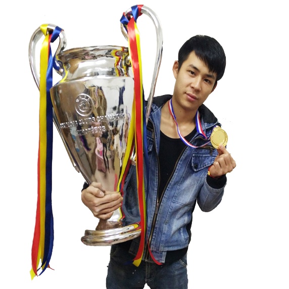 Cúp thể thao C1 và ngoại hạng anh - 44cm và 77cm