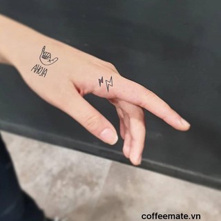 ⚡Hình xăm mini cá tính DIY phong cách