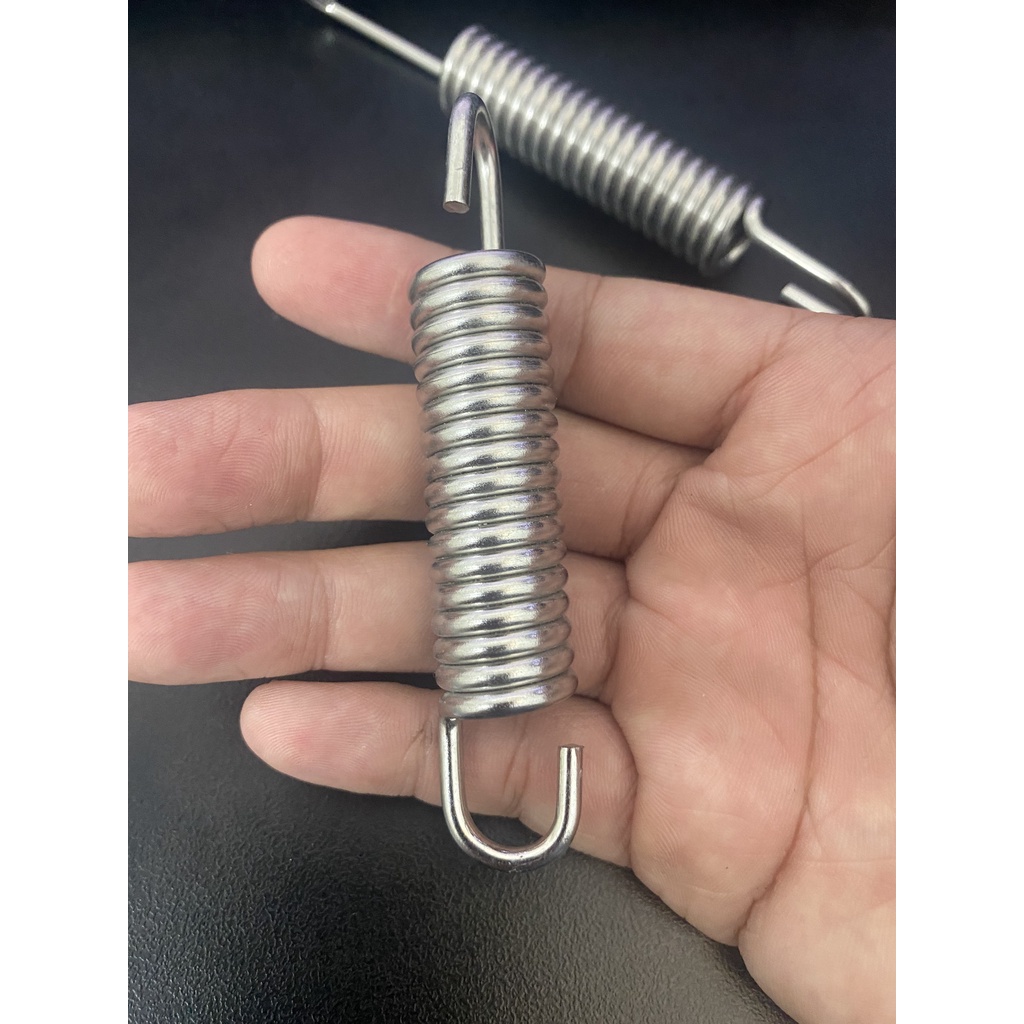 Lò xo chân chống Inox 304 gắn cho các dòng xe Honda-Yamaha