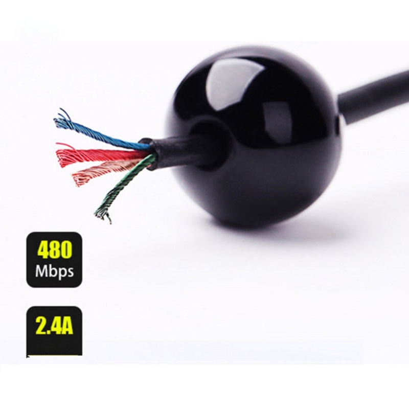 Cáp Sạc LIDU1 Dạng Vòng Tay Chuỗi Hạt Cổng USB Cho Điện Thoại