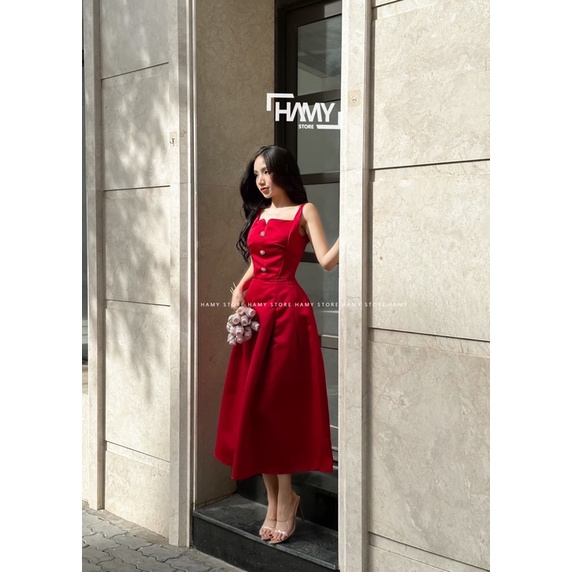 Đầm Dây Nút Công Chúa