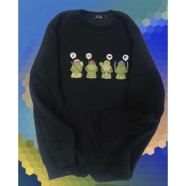 Áo Sweater in hình, có nhiều màu