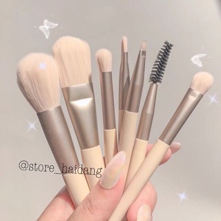 Bộ Cọ Trang Điểm Make Up Cá Nhân 8 Cây