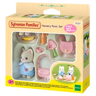 Đồ Chơi Sylvanian Families Bộ Pinic Ngoài Trời Của Bé Nursery Picnic Set