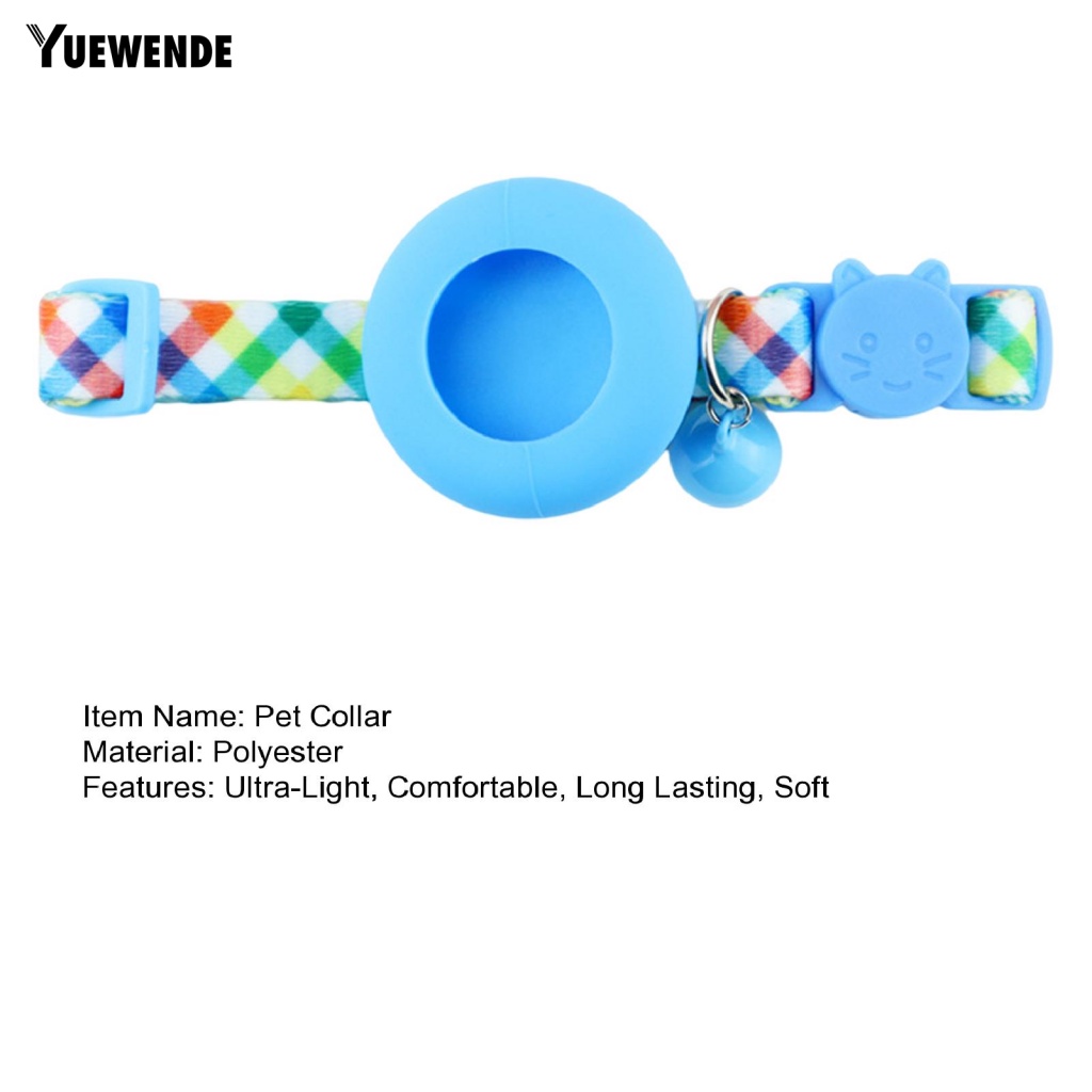 Vòng Cổ Có Chuông Điều Chỉnh Được Theo Dõi Vị Trí Bảo Vệ Thú Cưng