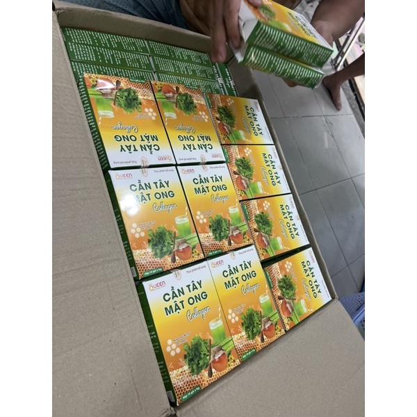 HỘP 15 Gói Cần tây mật ong collagen