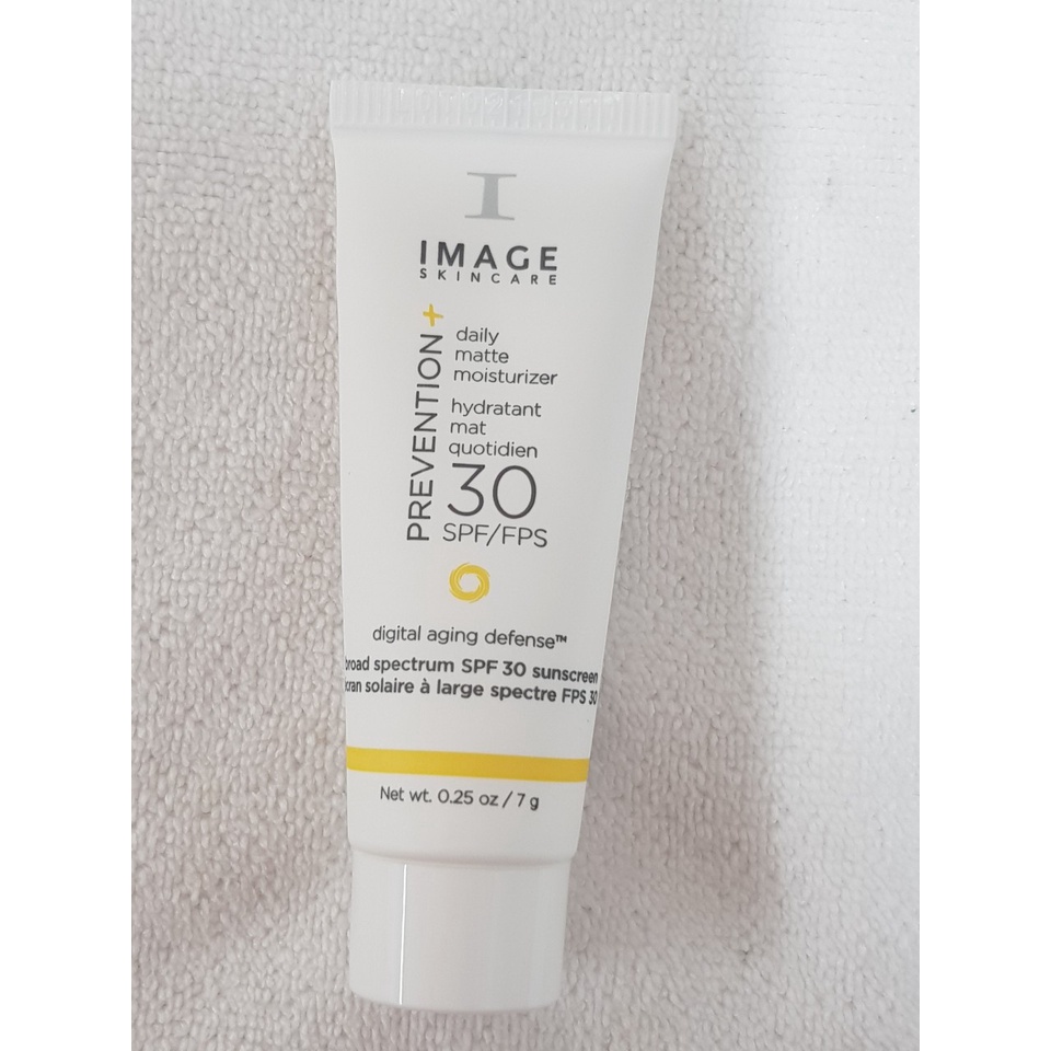 Kem chống nắng dành cho da hỗn hợp đến da dầu Image Skincare Sample Prevention + Daily matte Moisturizer SPF30 - 7g