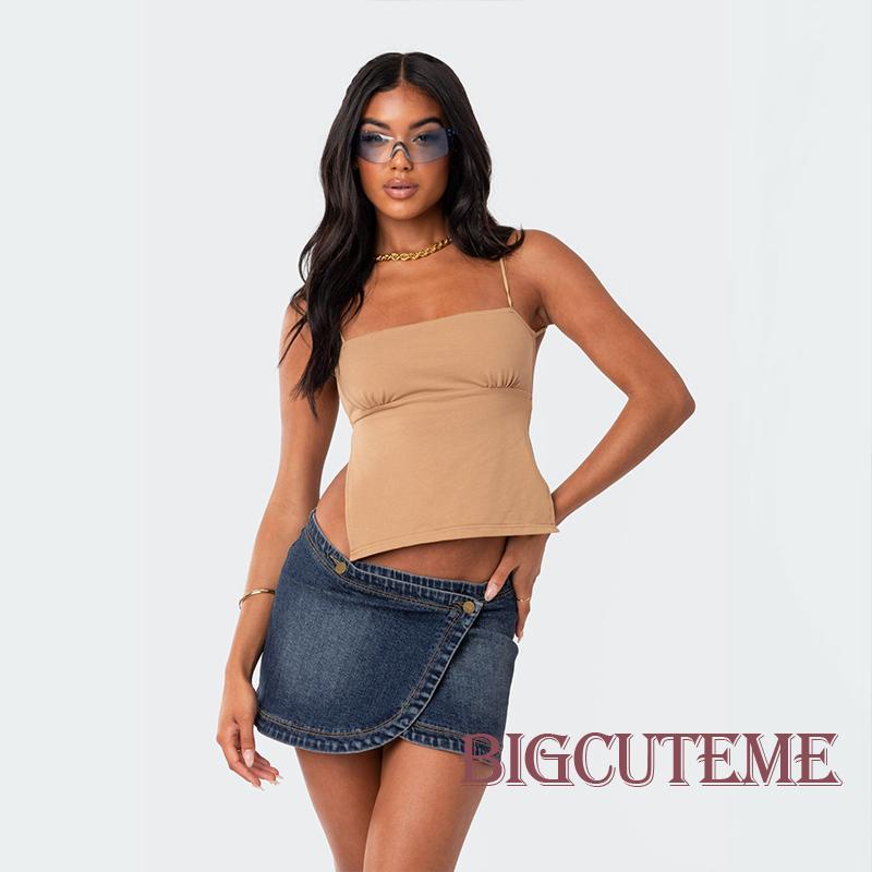 Áo Hai Dây Màu Sắc Thời Trang Mùa Hè Quyến Rũ Cho Nữ