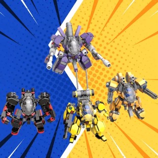 Đồ chơi lắp ráp chú chim moc mecha alpha team độc đáo