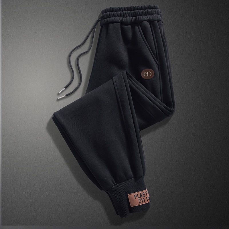 Quần Dài Thể Thao Dáng Rộng Màu Sắc Đơn Giản Cho Nam