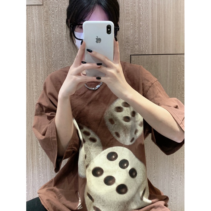 NRVP Áo Thun 100% Cotton Tay NgắN Plus Size 5XL