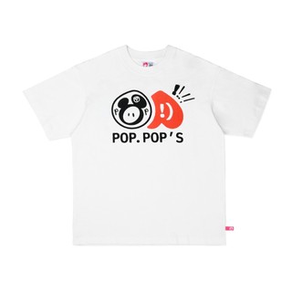 Áo thun poppop anti holiday tee white