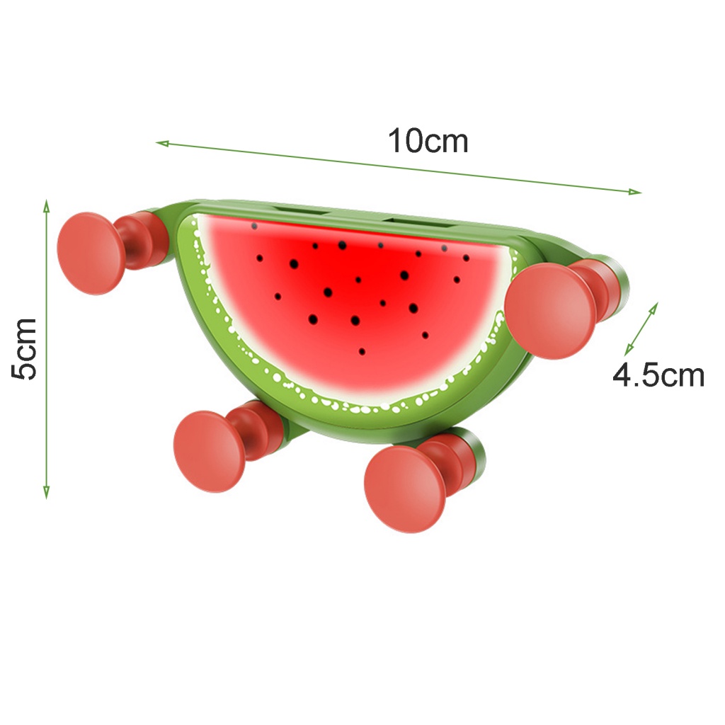 Giá Đỡ Điện Thoại Chống Sốc Chống Trượt Hình Hoa Hướng Dương / Trái Cây Hoạt Hình Có Thể Điều Chỉnh Cho Xe Hơi