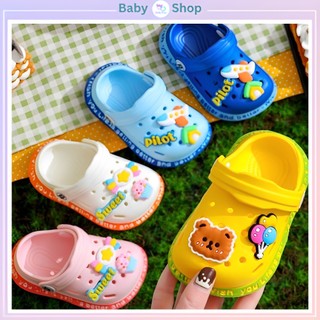 Dép sục cho bé, sục cross bé yêu từ 1-3 tuổi siêu nhẹ chống trơn trượt stick đáng yêu