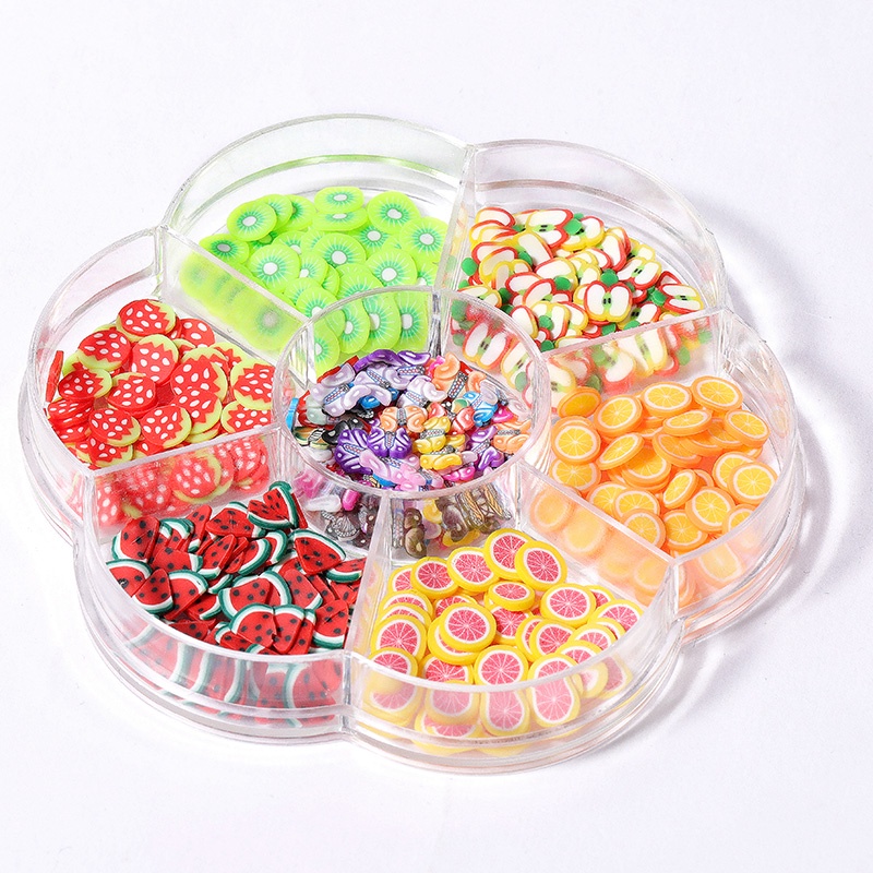 UR Sugar Phụ Kiện Trang Trí Móng Tay 3D DIY Hình Trái Cây Xinh Xắn