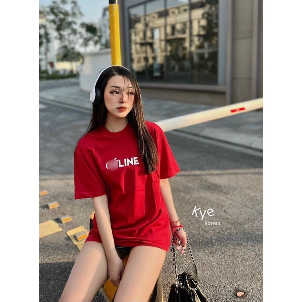 Áo phông chữ CELI in ngực TTA577