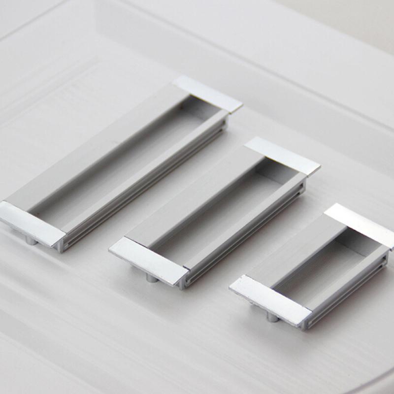 Tay Nắm Ngăn Kéo Tủ Bằng Hợp Kim Nhôm