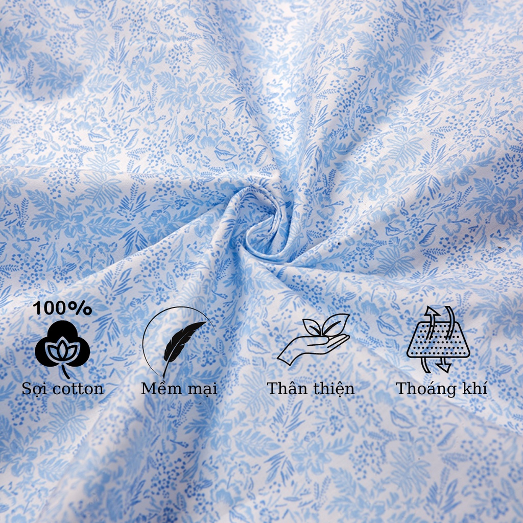 Áo sơ mi nam trung niên ngắn tay Thái Khang cao cấp vải cotton mềm form rộng classic AHOP15