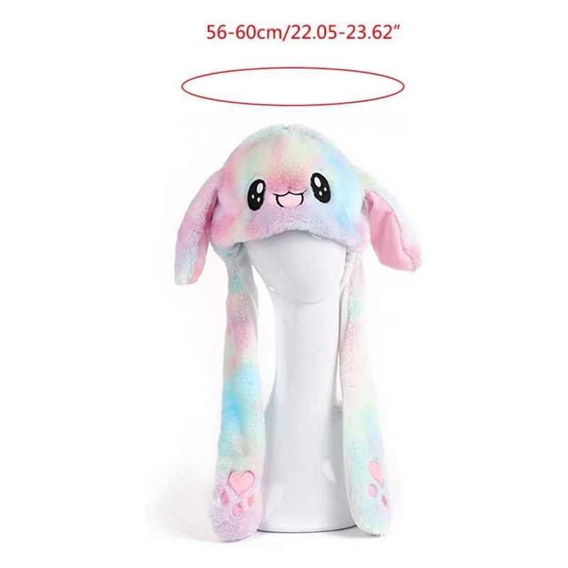 Mũ Tai Thỏ Nhồi Bông Phát Sáng Dễ Thương Vui Nhộn Dành Cho Trẻ Em ruiyan JP5