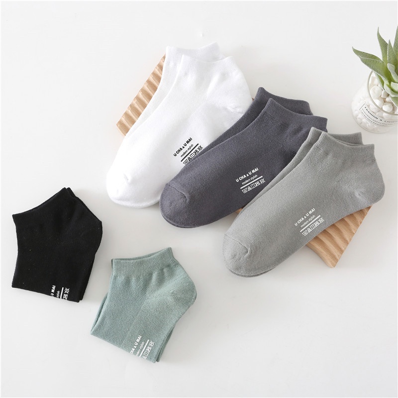 Tất ngắn Cotton mát mẻ - Có 5 màu lựa chọn - Giao nhanh 2H - Hồ Chí Minh