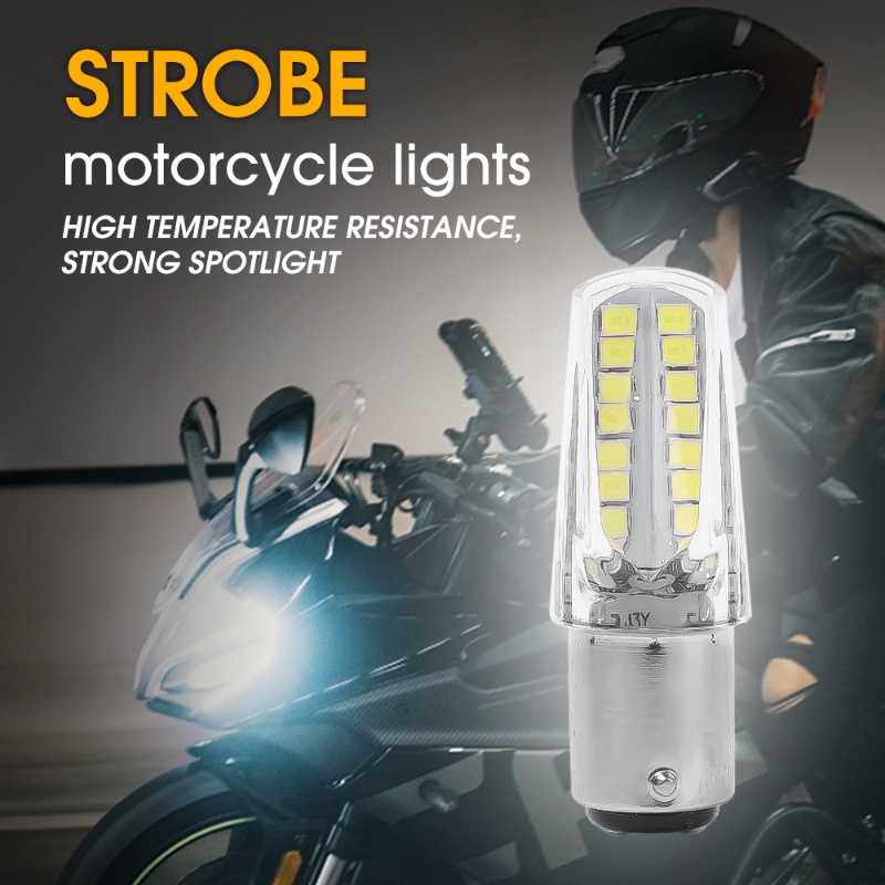 Đèn LED Tín Hiệu 1157 Siêu Sáng Nhiều Màu Sắc Gắn Đuôi Xe Hơi Xe Máy