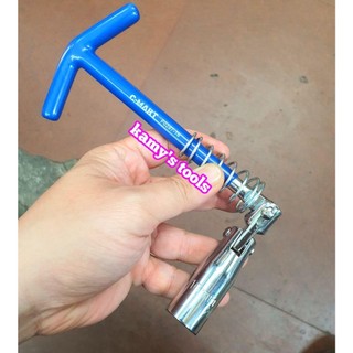 Tay mở bugi 16mm đầu bẻ c-mart model f0297-16