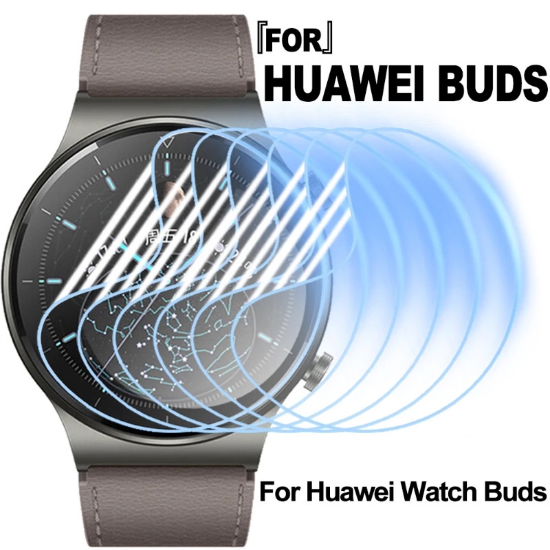 Phim Dán TPU Trong Suốt Bảo Vệ Màn Hình HD Chống Trầy Xước Chống Thấm Nước Cho Đồng Hồ Thông Minh Huawei WATCH Buds