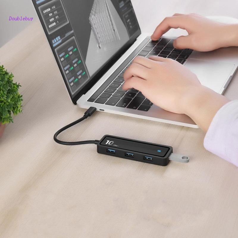 Bộ Chia 6 Cổng USB 3.2 Kèm Đầu Đọc Thẻ SD TF 10GBps