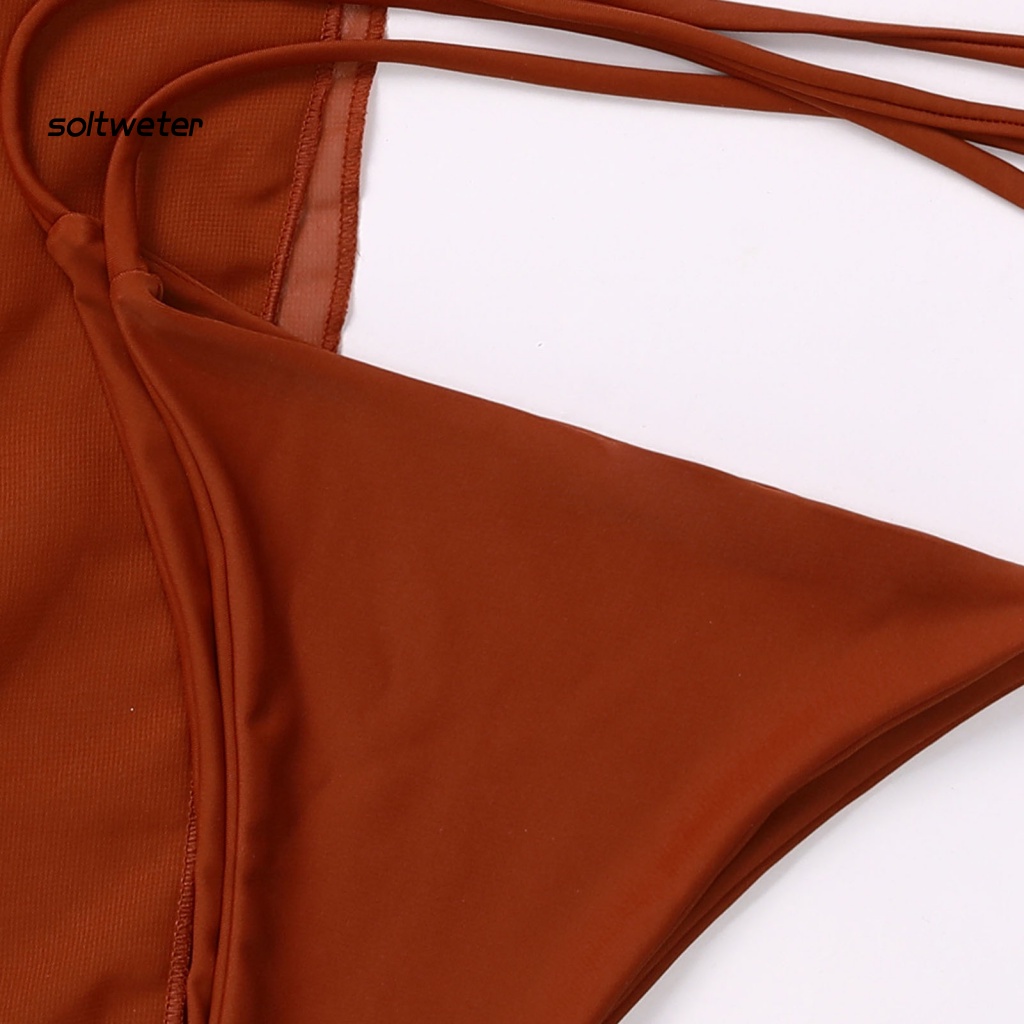 Bộ Đồ Bơi Bikini 3 Món Thời Trang Quyến Rũ Cho Nữ