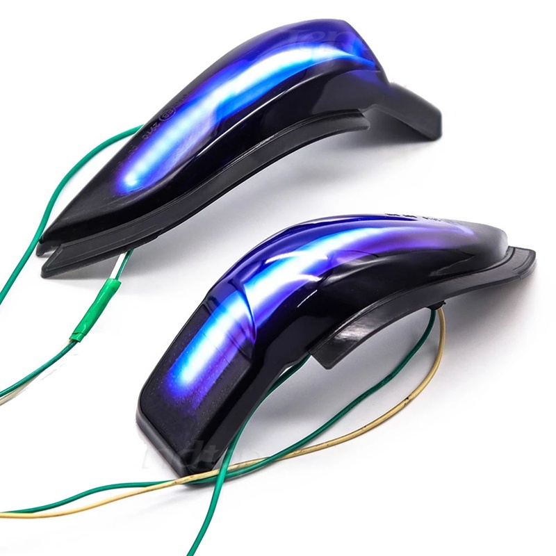 Đèn LED Xi Nhan Ánh Sáng Xanh Cho Toyota Corolla Yaris XP130 Auris Camry Prius