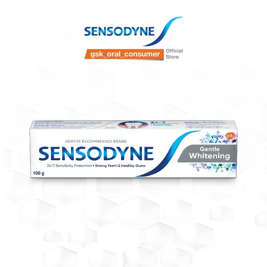 Kem đánh răng Sensodyne Gentle Whitening trắng răng giảm ê buốt tuýp 100g