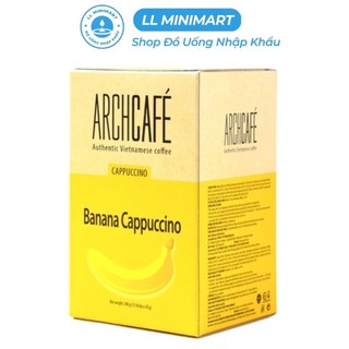 Cà Phê Hòa Tan Archcafé Cappuchino Vị Chuối Hộp 240G - Authentic Vietnamese Coffee