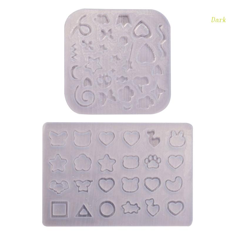Khuôn Làm Móc Khóa Bằng Silicone Tạo Hình Cốc Lắc Có Kim Tuyến Nước Độc Đáo