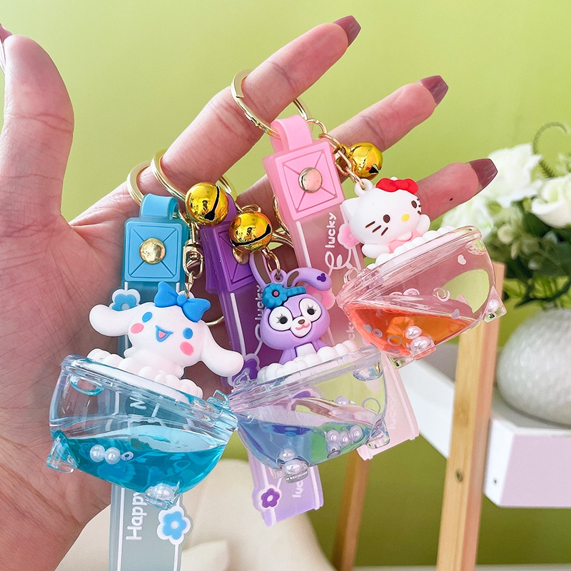 Móc Khóa Hình Cún Kuromi Hoạt Hình Dễ Thương