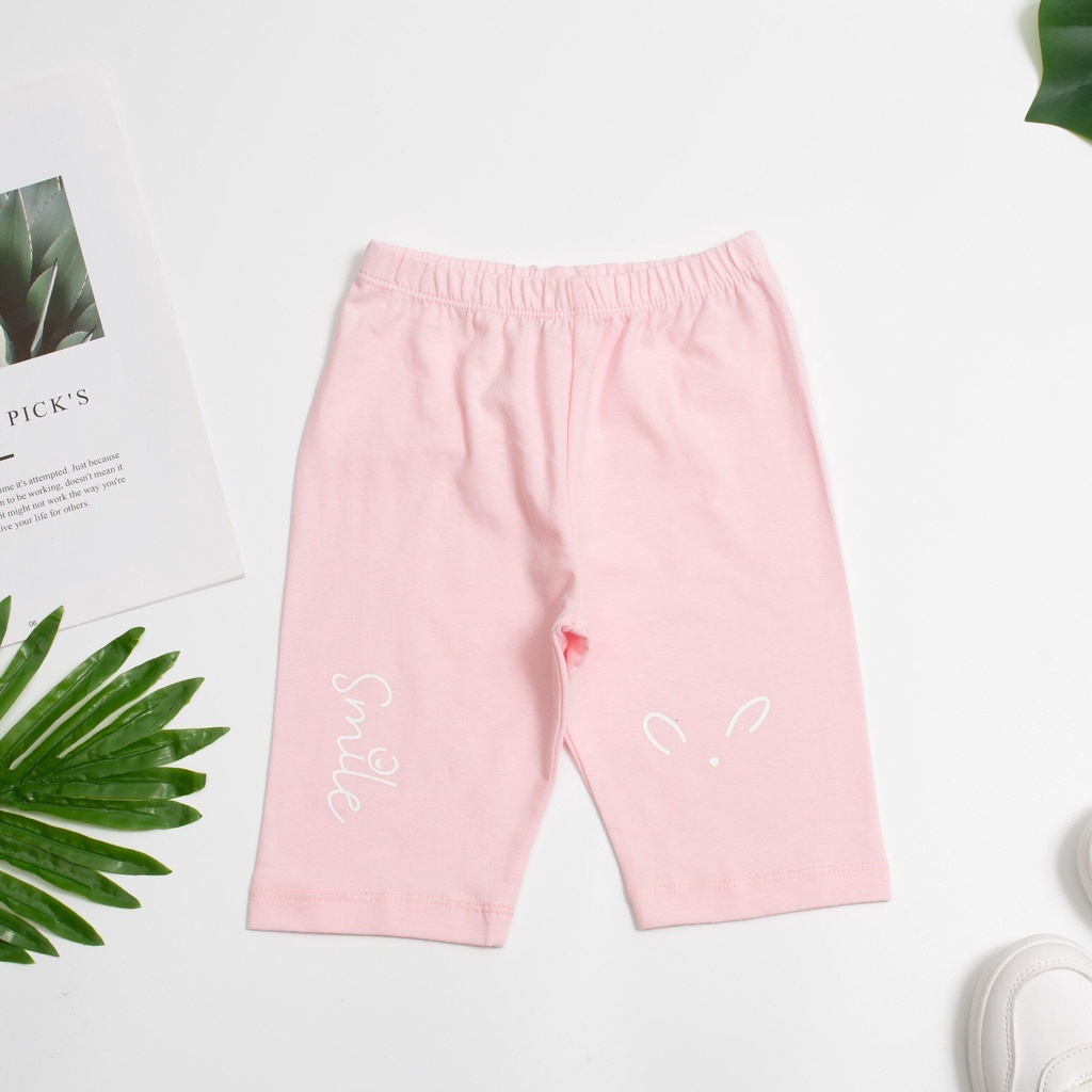 Quần legging ôm bé gái LITIBABY mùa hè  size đại từ 10/16 tuổi