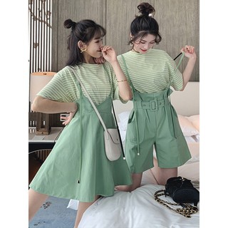 Order - Set áo + váy yếm, quần yếm có bán rời ( Ảnh thật ở cuối )