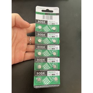 1 viên pin AG4 LR626 377A đồng hồ đeo tay