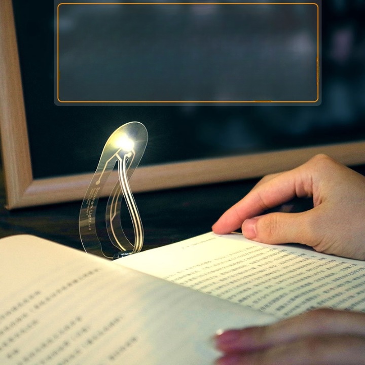 Đèn ngủ LED kẹp đèn sách di động học sinh học đọc sách bảo vệ mắt đèn đọc sách