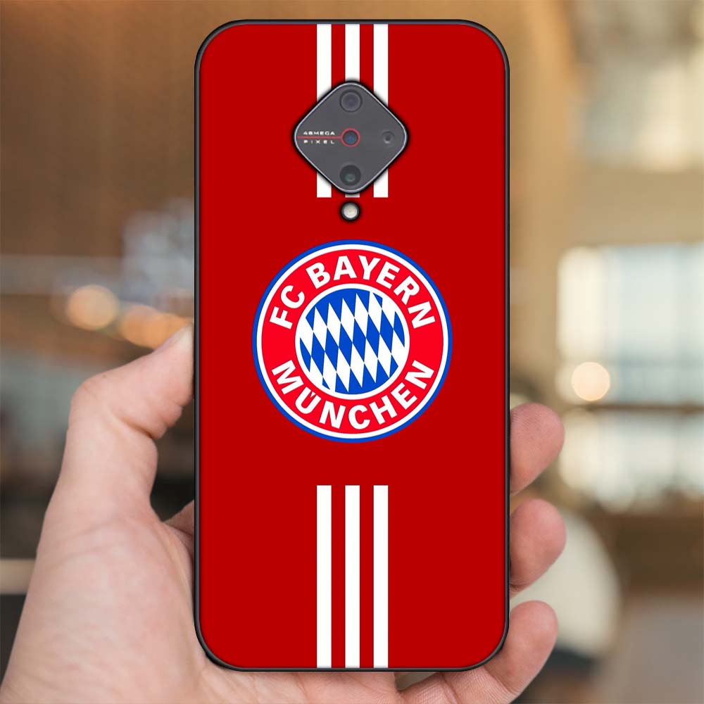 Ốp lưng Vivo S1 Pro viền đen in hình CLB Bóng Đá Bayer Munich