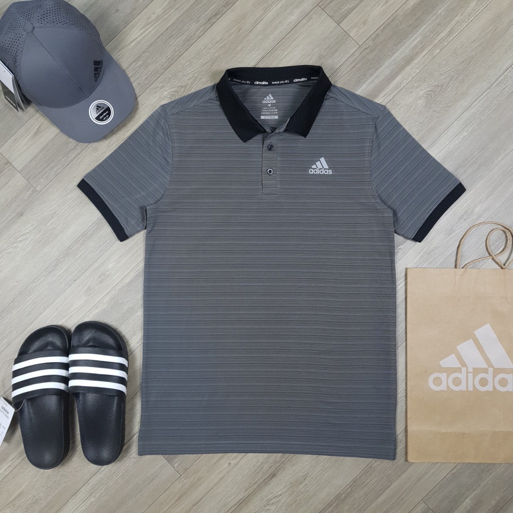ÁO POLO GOLF ADIDAS CỘC TAY HÀNG CÔNG TY XUẤT DƯ