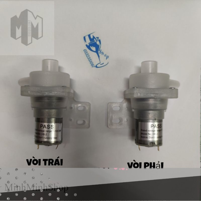 Bơm mini - mô tơ bơm nước bình thủy 8-12v