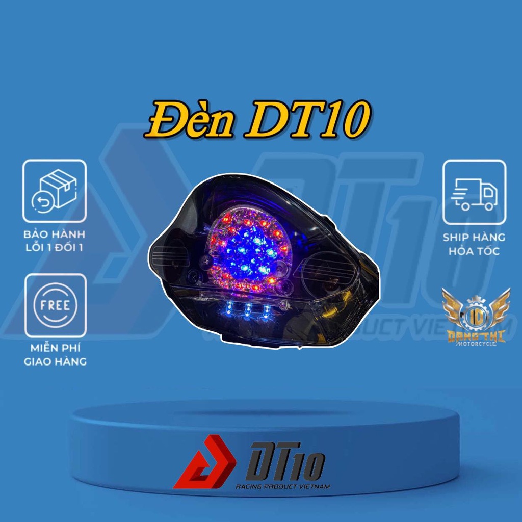 Đèn hậu DT10 cho sirius 50/110 + tặng xinhan