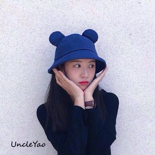 SẴN ĐEN -  Mũ bucket tai gấu 🐻 - 4 màu