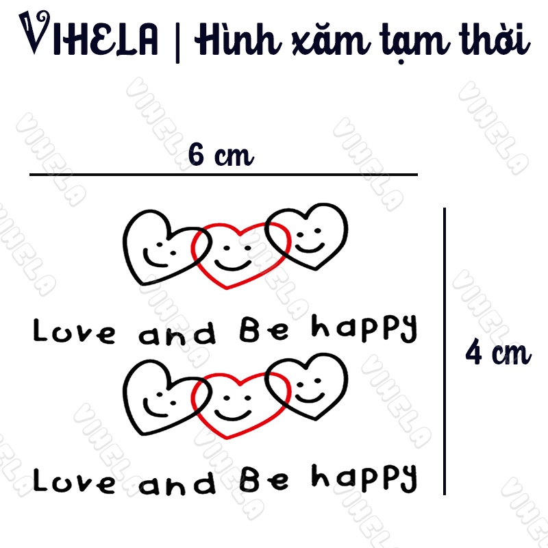 Hình xăm dán tạm thời chống nước MAGIC TATTOO lên hình ngay VIHELA DS 012