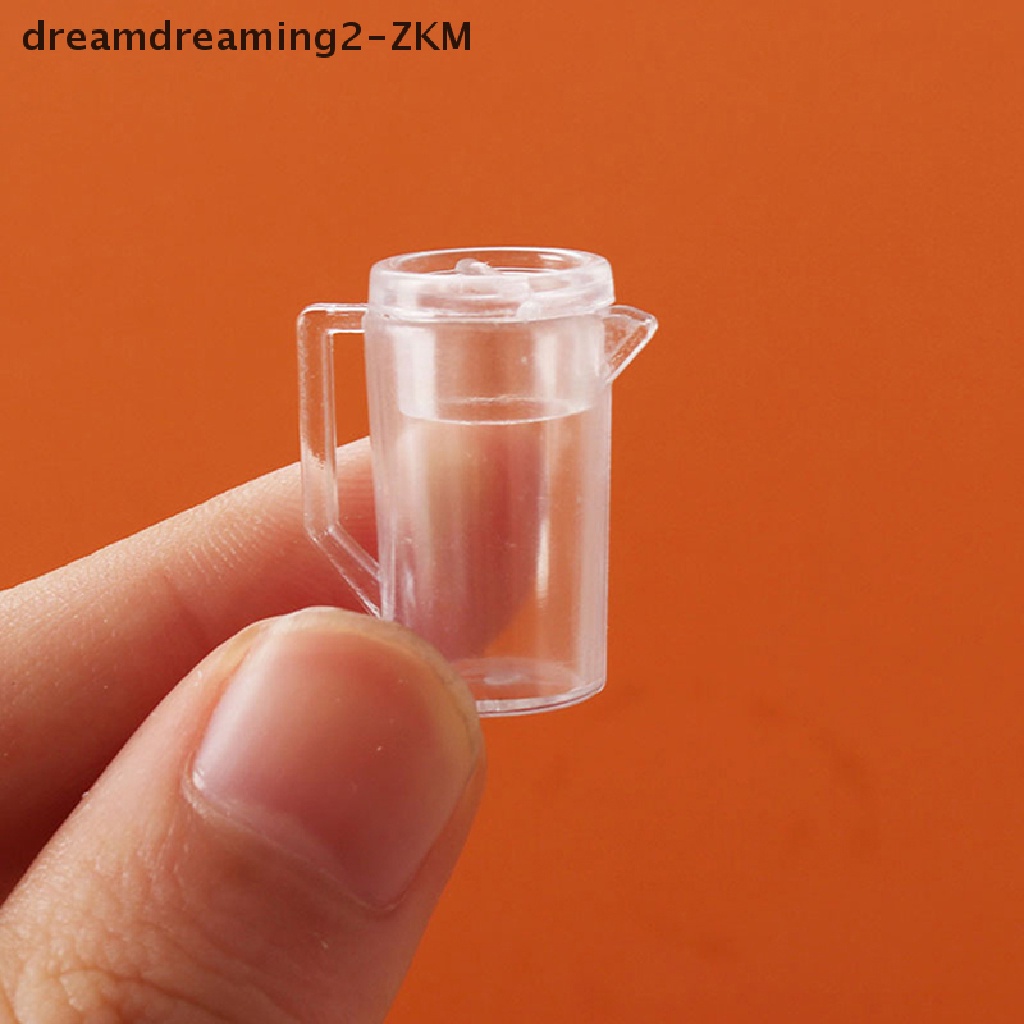 Bộ 5 Cốc Nước Rỗng Trong Suốt Dùng Trang Trí Nhà Búp Bê 1: 12